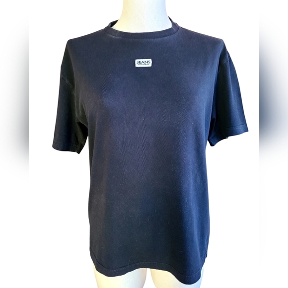 Dolce & Gabbana Other - Dolce & Gabbana 90s Black Cotton Ts w/ Logo at Front